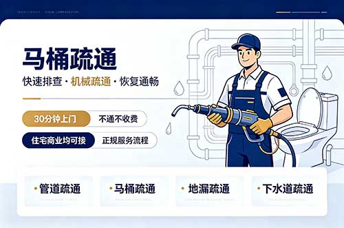 江油马桶疏通