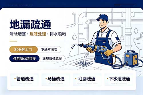江油地漏疏通