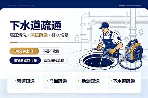 江油下水道疏通